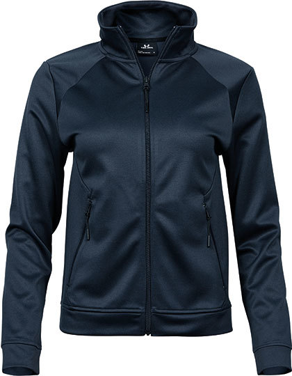 TEE JAYS Womens Performance Zip Sweat TEE JAYS Womens Performance Zip Sweat