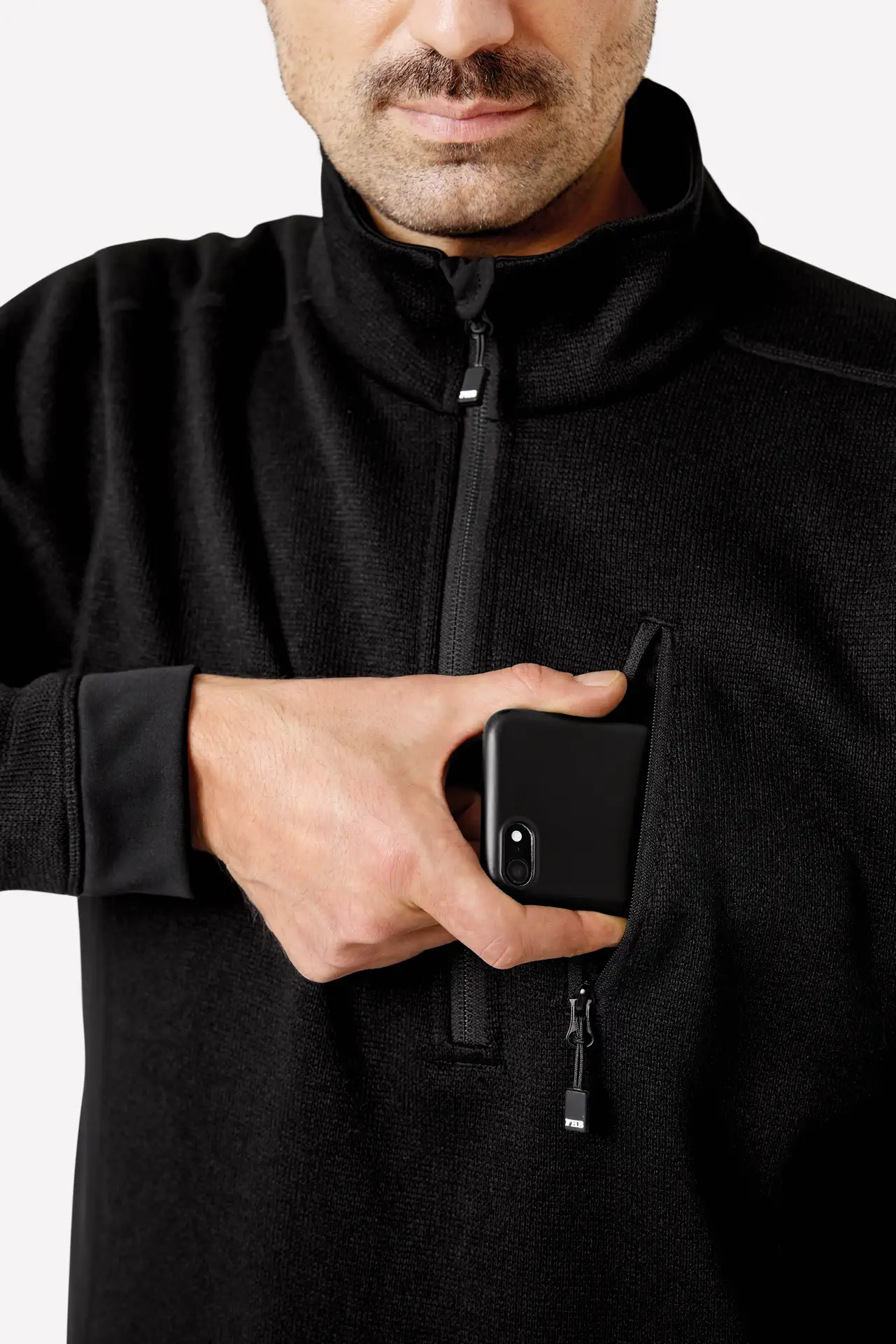FHB Strick-Fleece-Troyer PATRICK