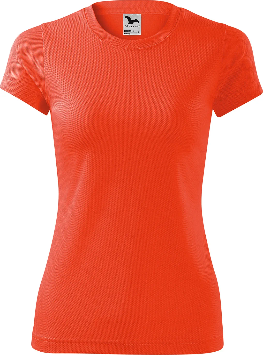 malfini-140-fantasy-t-shirt-damen-neonorange-front-2 MALFINI T-Shirt Damen Fantasy 140