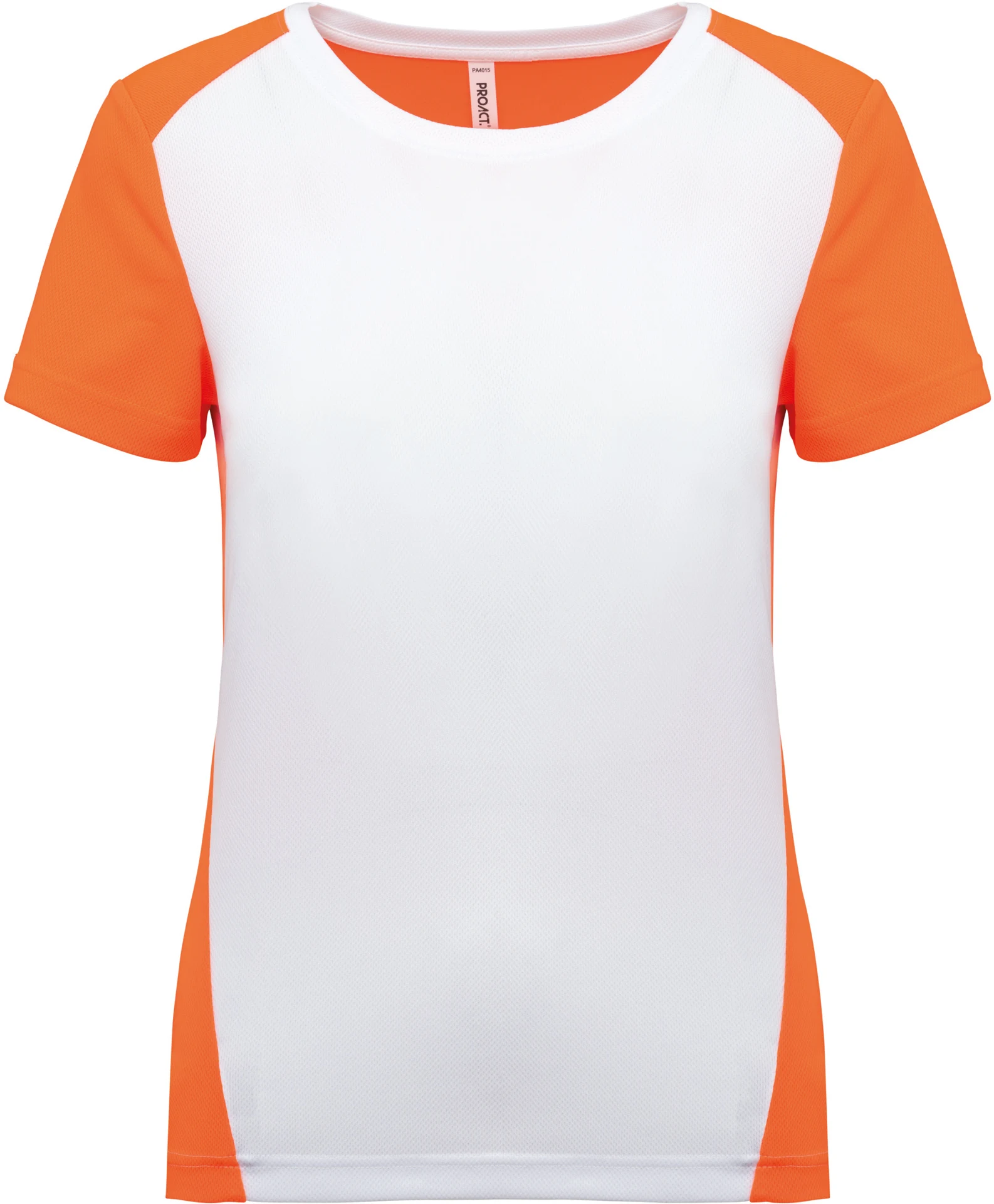 white/fluorescent orange