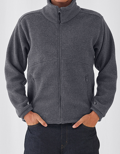 B&C Full Zip Fleece Icewalker + Men