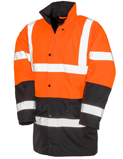 Result Motorway 2-Tone Safety Coat Result Motorway 2-Tone Safety Coat