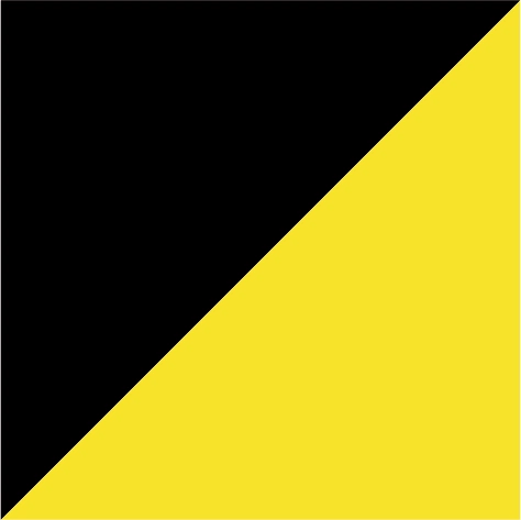 black/signal yellow