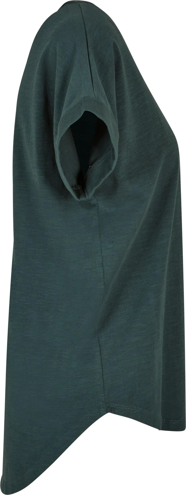 Build Your Brand Ladies Long Slub Tee