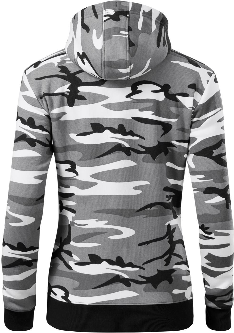MALFINI Sweatshirt Damen Camo Zipper C20 MALFINI Sweatshirt Damen Camo Zipper C20