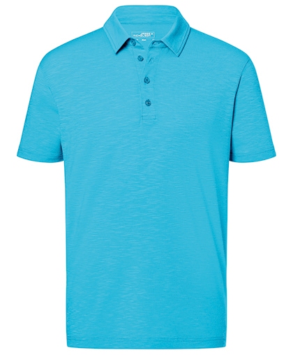 James & Nicholson Men's Slub Polo James & Nicholson Men's Slub Polo