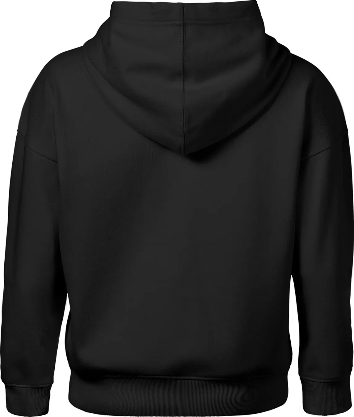 malfini-421-moon-sweatshirt-damen-schwarz-back-5 MALFINI Sweatshirt Damen Moon 421
