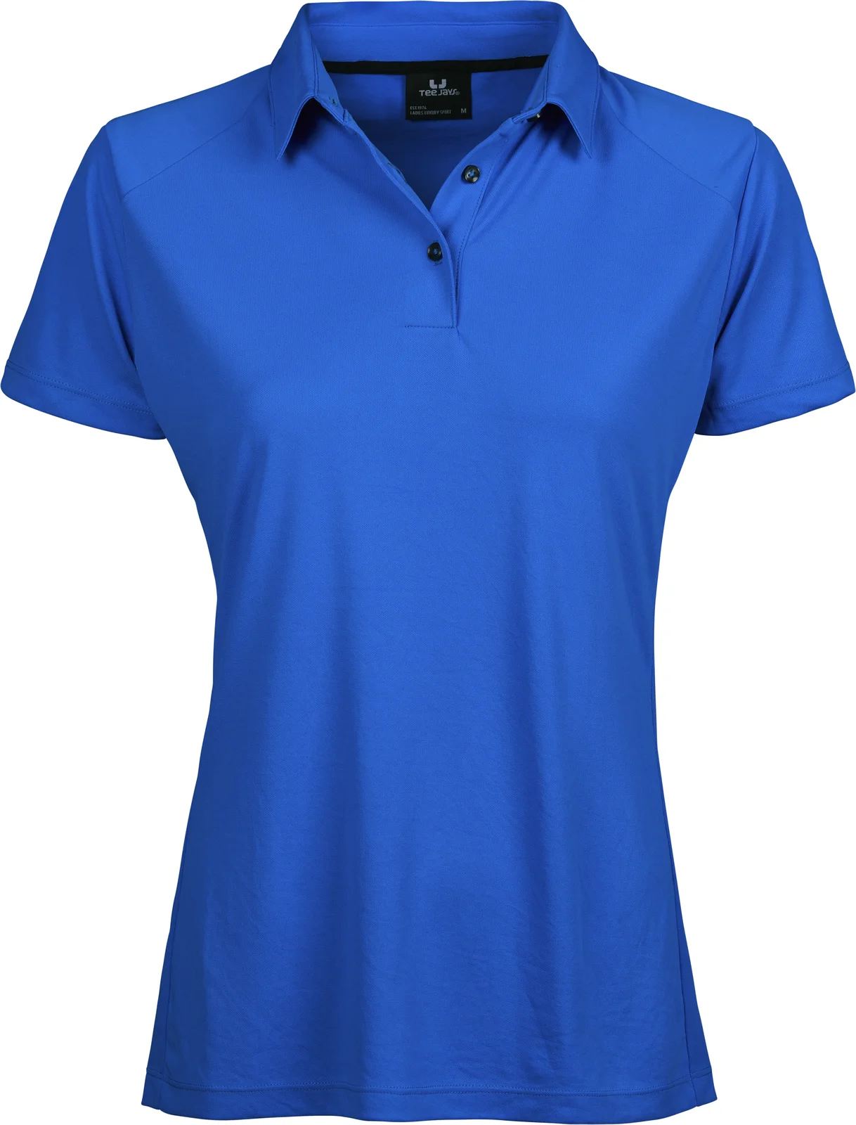 tee-jays-7201-womens-luxury-sport-poloshirt-electricblue-front-1 Tee Jays Women's Luxury Sport Polo