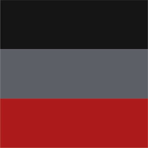 black/graphite grey/classic red