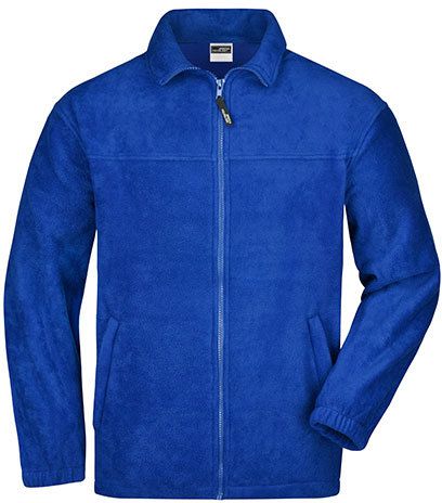 James & Nicholson Full-Zip Fleece