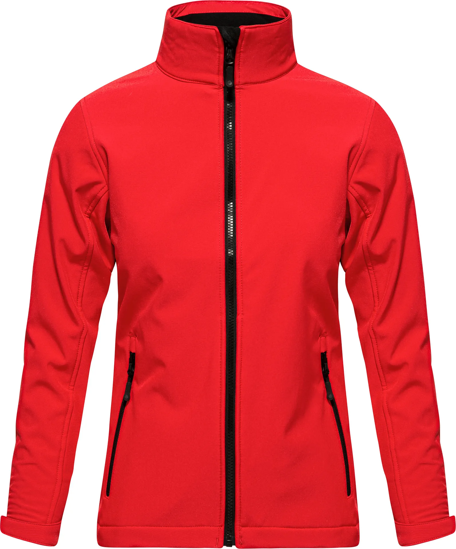 promodoro-7821-womens-softshell-jacket-firered-front-3 Promodoro Women's Softshell Jacket C+