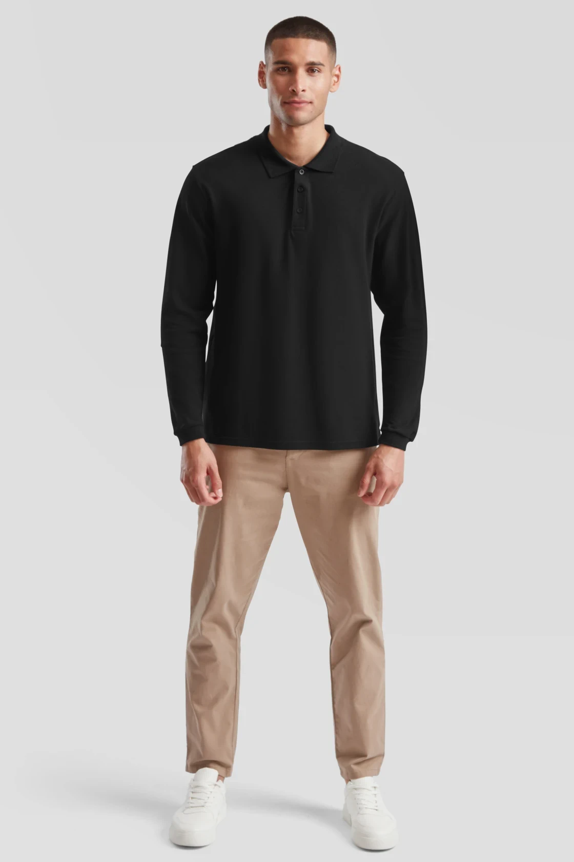 F.O.L. Premium Piqué Polo langarm