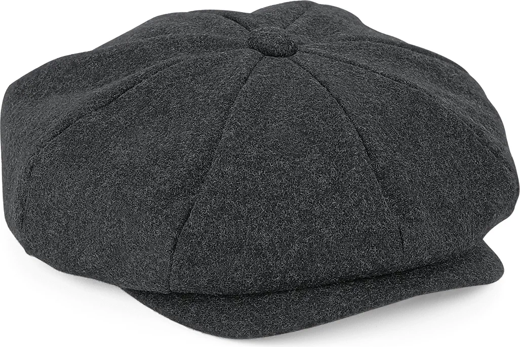 Beechfield Melton Wool Baker Boy Cap