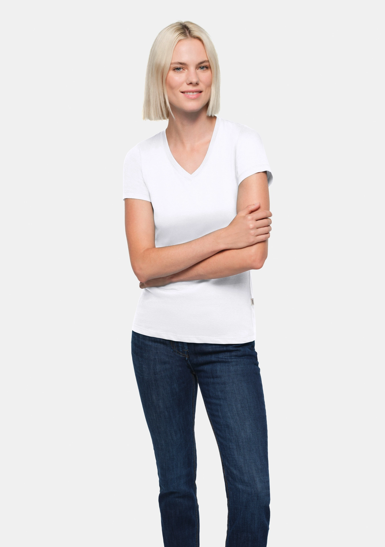 HAKRO Women-V-Shirt 126 Classic