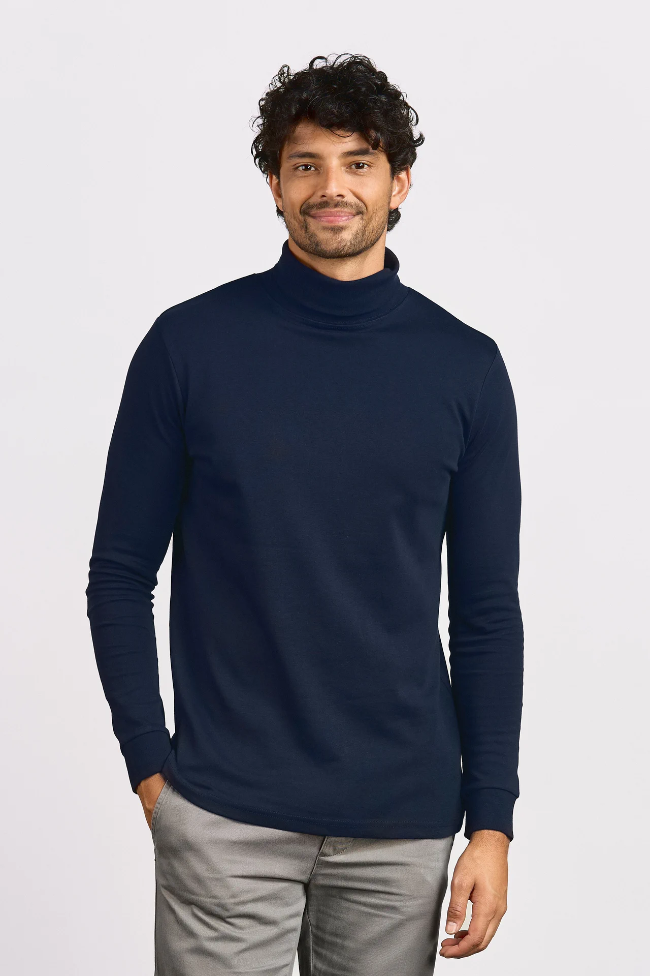 Promodoro Men's Turtleneck-T Long Sleeve