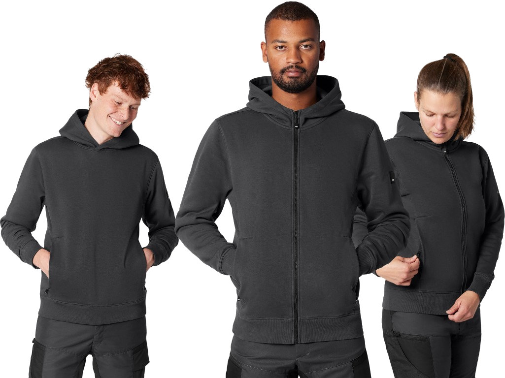 FHB Hoodie-Jacke QUENTIN unisex