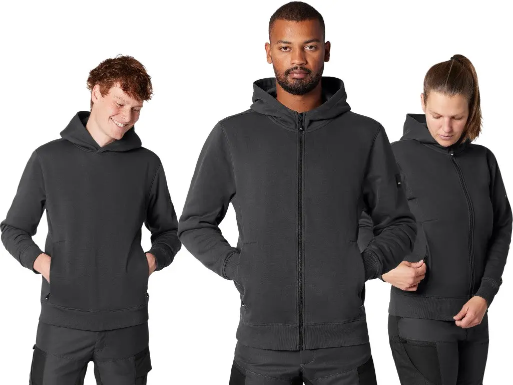 FHB Hoodie-Jacke QUENTIN unisex