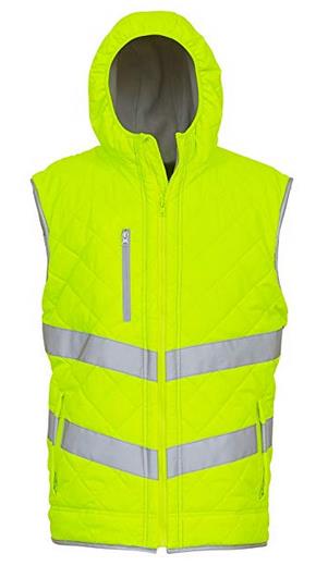 YOKO Hi Vis Kensington Hooded Gilet