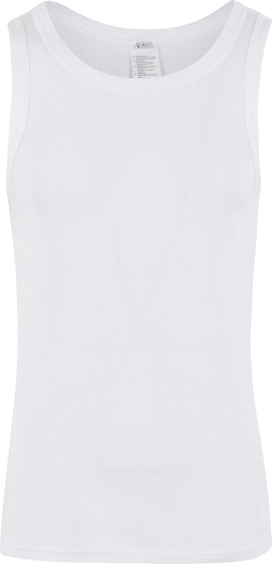 BYB-BY382-mens-tanktop-white-front-4 Build Your Brand Tanktop