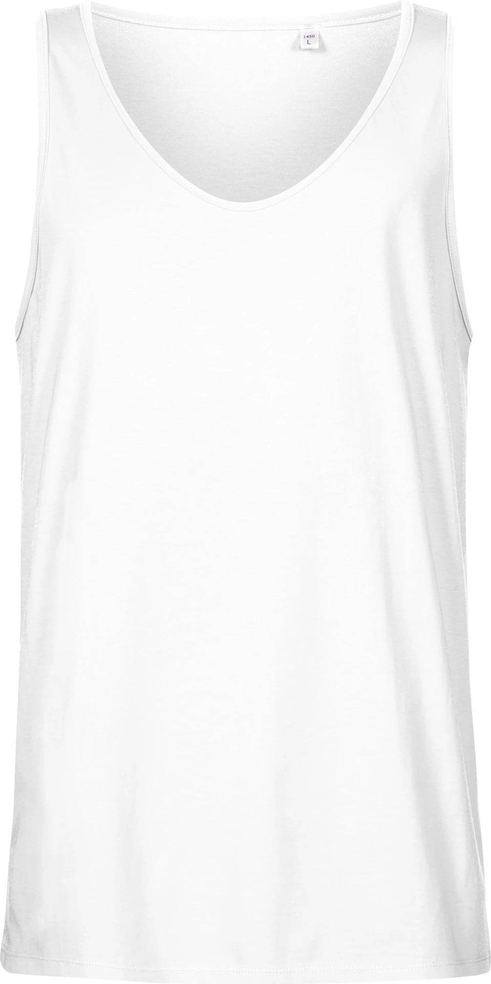 promodoro-1450-mens-roundneck-tanktop-white-front-3 Promodoro X.O Men´s Roundneck Tanktop