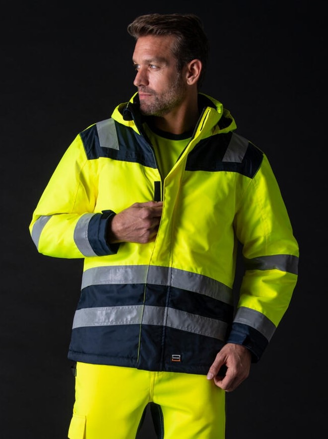 TRICORP Midi Parka High Vis Bicolor T51