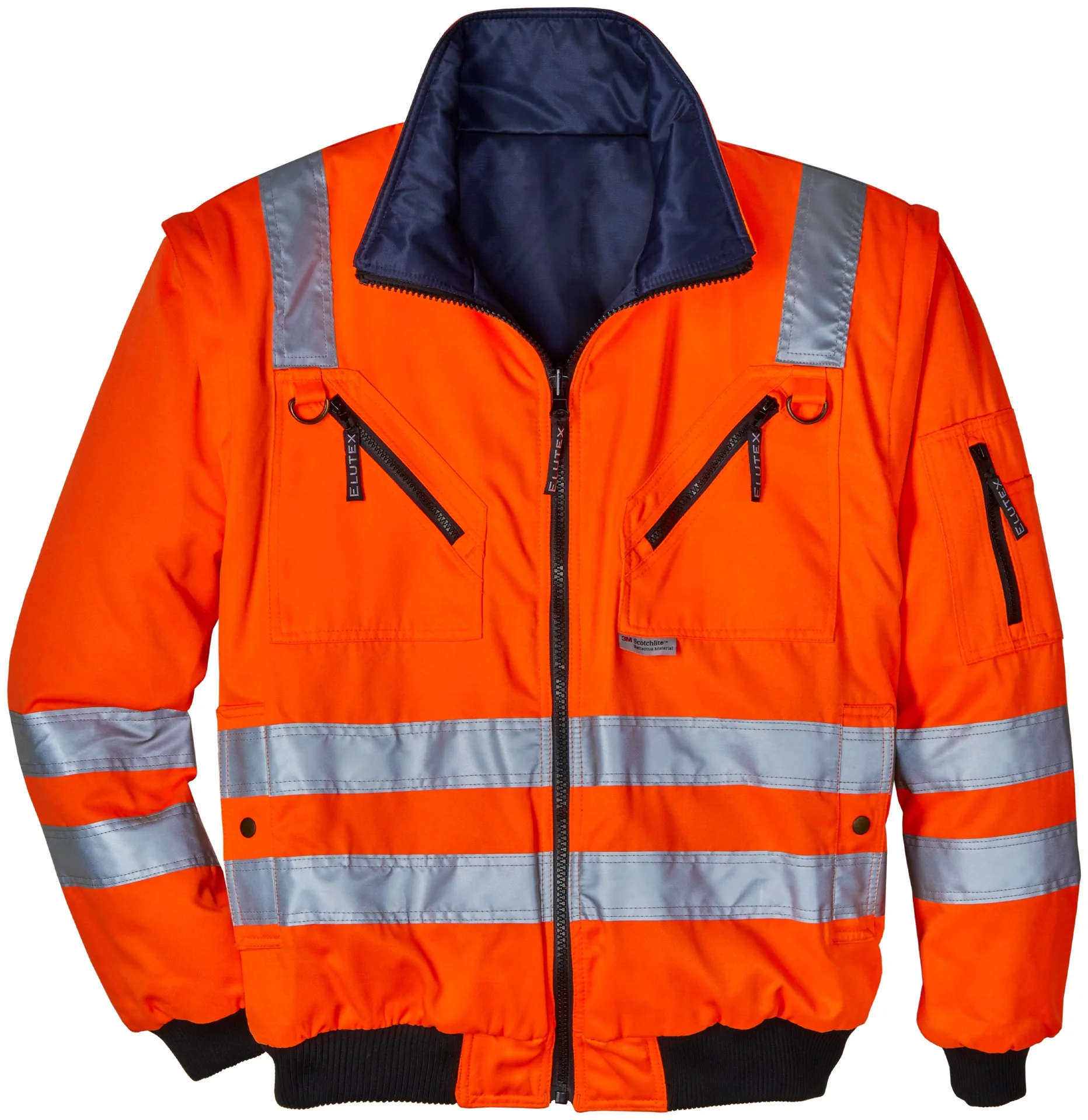 SCHEIBLER Wende-Warnschutz 4-in-1 Pilotenblouson Safety