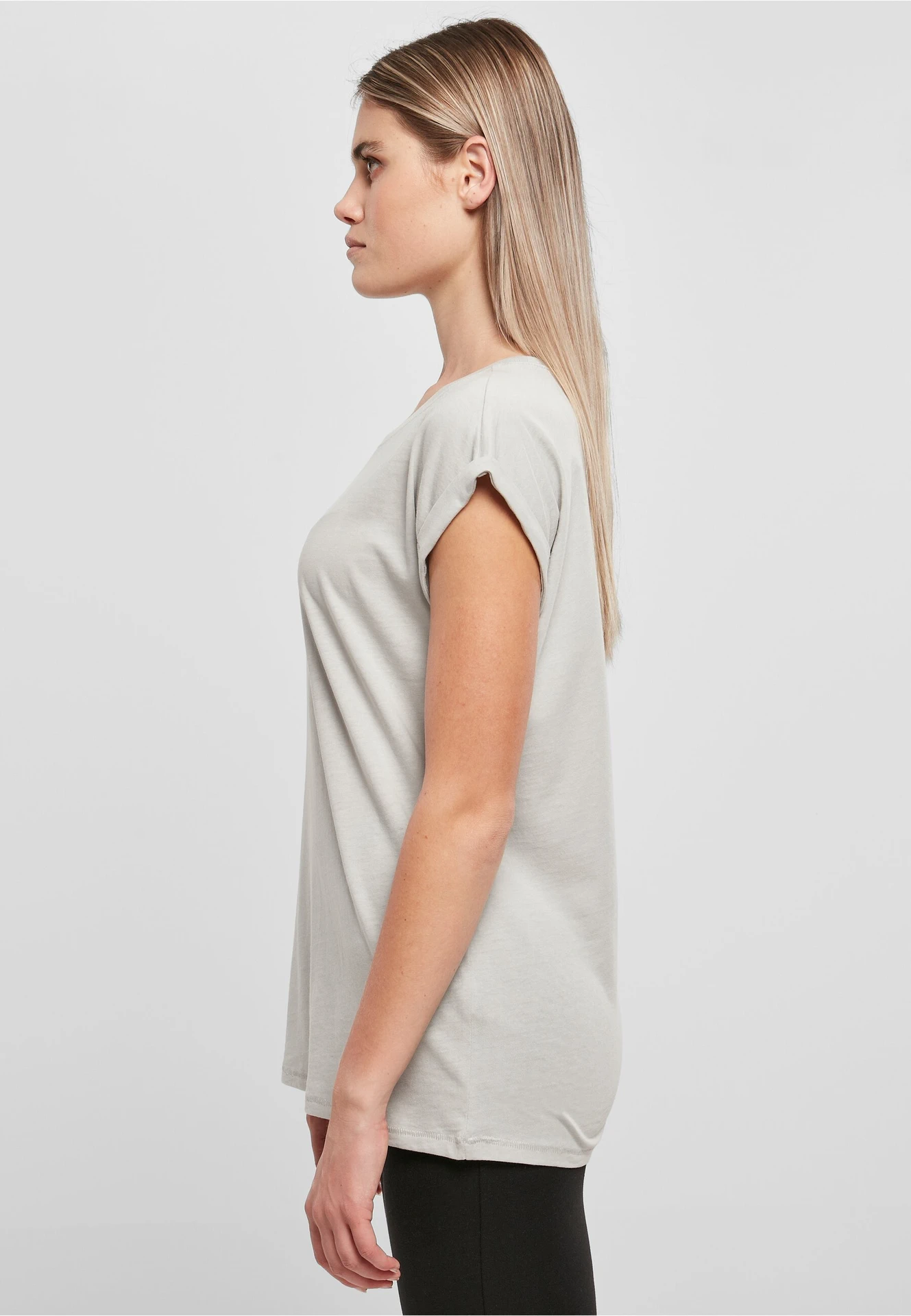 Build Your Brand Ladies Extended Shoulder Tee