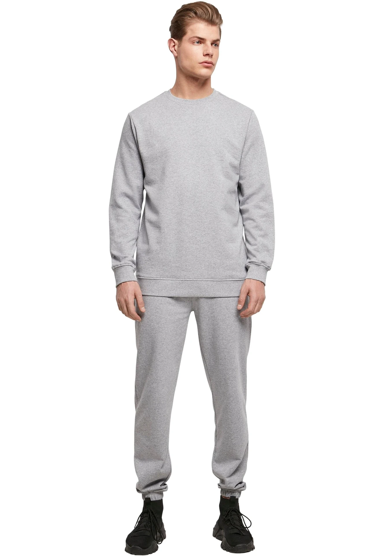 Build Your Brand Basic Crewneck