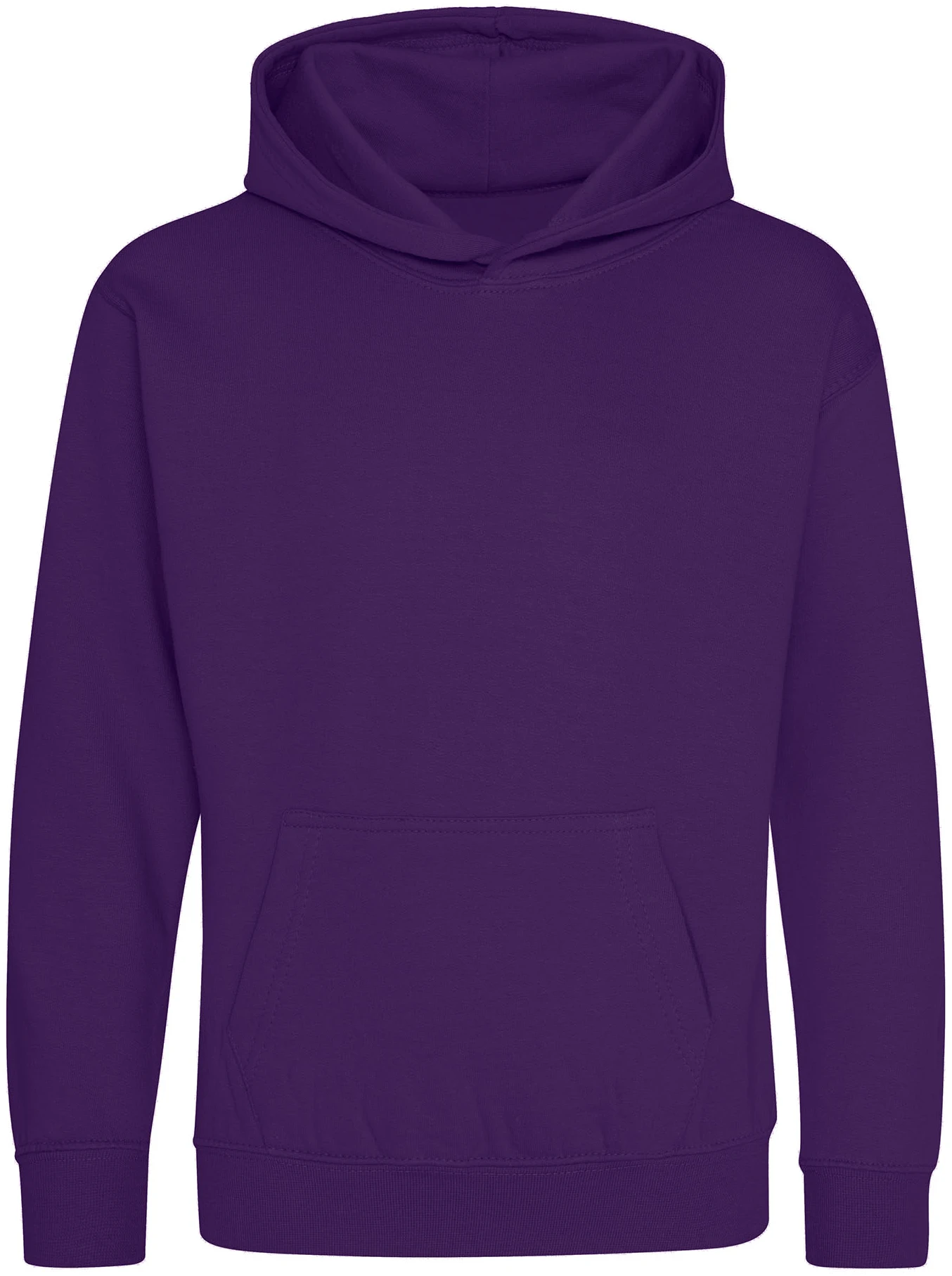 justhoods-jh001j-kids-hoodie-purple-front-1 Just Hoods Kids Hoodie