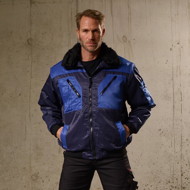 Elutex 4 in 1 Pilotenblouson Nevada - zweifarbig Elutex 4 in 1 Pilotenblouson Nevada - zweifarbig