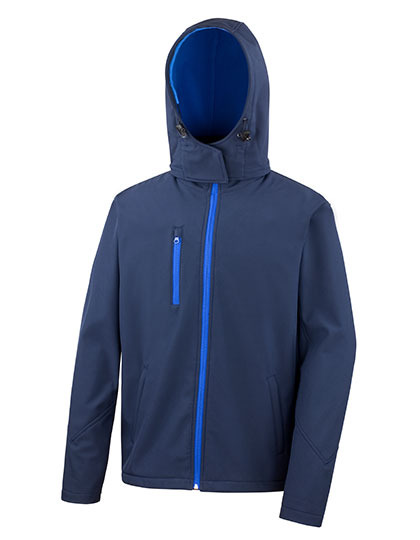 Result Men`s Core Lite Hooded Soft Shell Jacket Result Men`s Core Lite Hooded Soft Shell Jacket