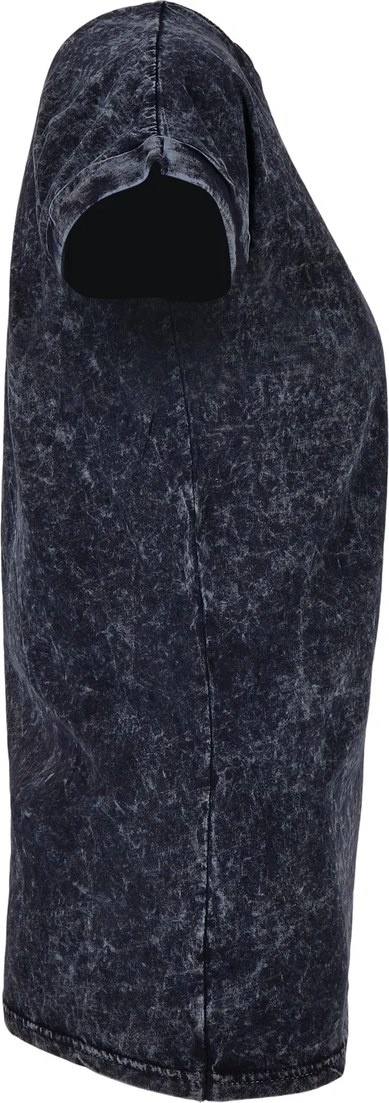 Build Your Brand Ladies Acid Washed Extended Shoulder Tee