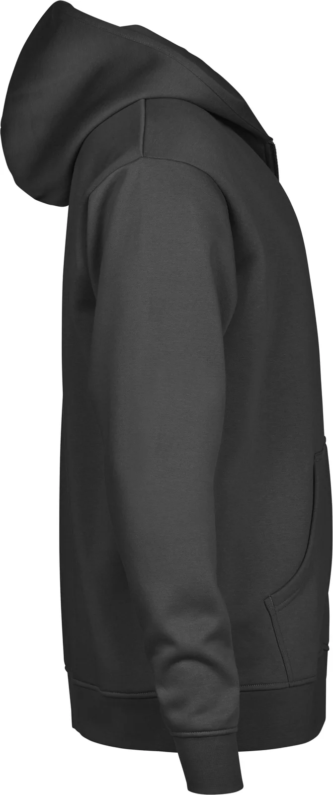 tee-jays-5154-urban-hooded-full-zip-sweatshirt-black-right-4 Tee Jays Urban Hooded Full Zip Sweatshirt