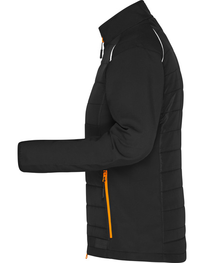 James & Nicholson Ladies Hybrid Jacket 1819 James & Nicholson Ladies Hybrid Jacket 1819