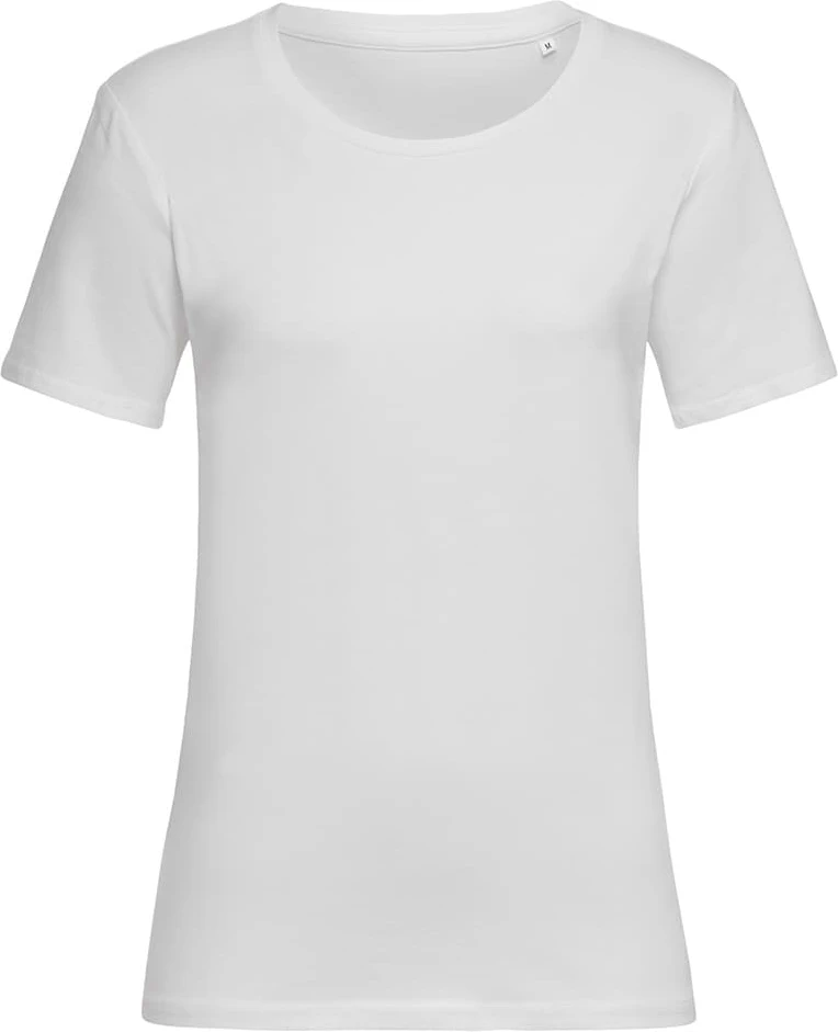 stedman-st9730-stretch-t-shirt-relaxed-women-white-front-4 Stedman Relax Crew Neck for women