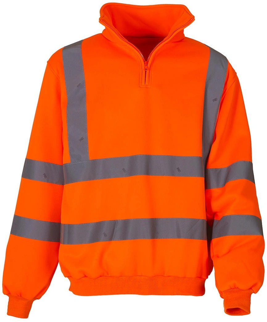 YOKO Hi Vis 1/4 Zip Sweatshirt