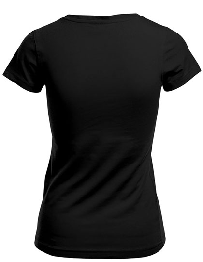 promodoro Womens Slim Fit V-Neck-T