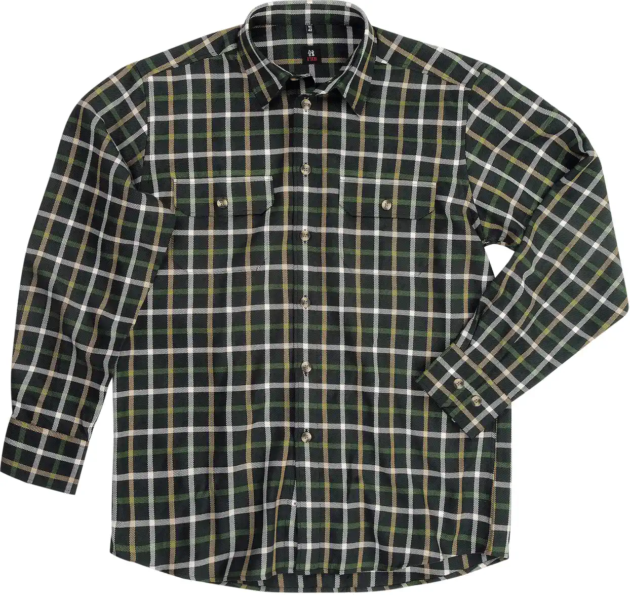 FHB-90800-alois-arbeitshemd-gruen-oliv-front-3 FHB Arbeitshemd ALOIS