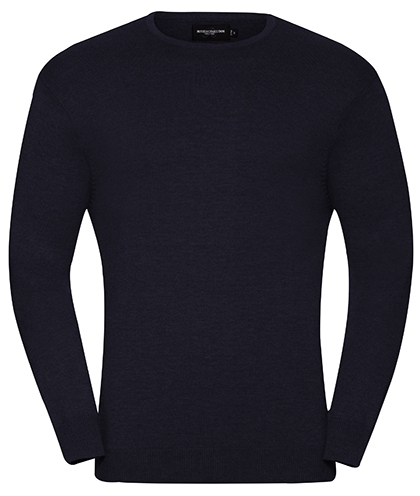 Russell Men's Crew Neck Knitted Pullover