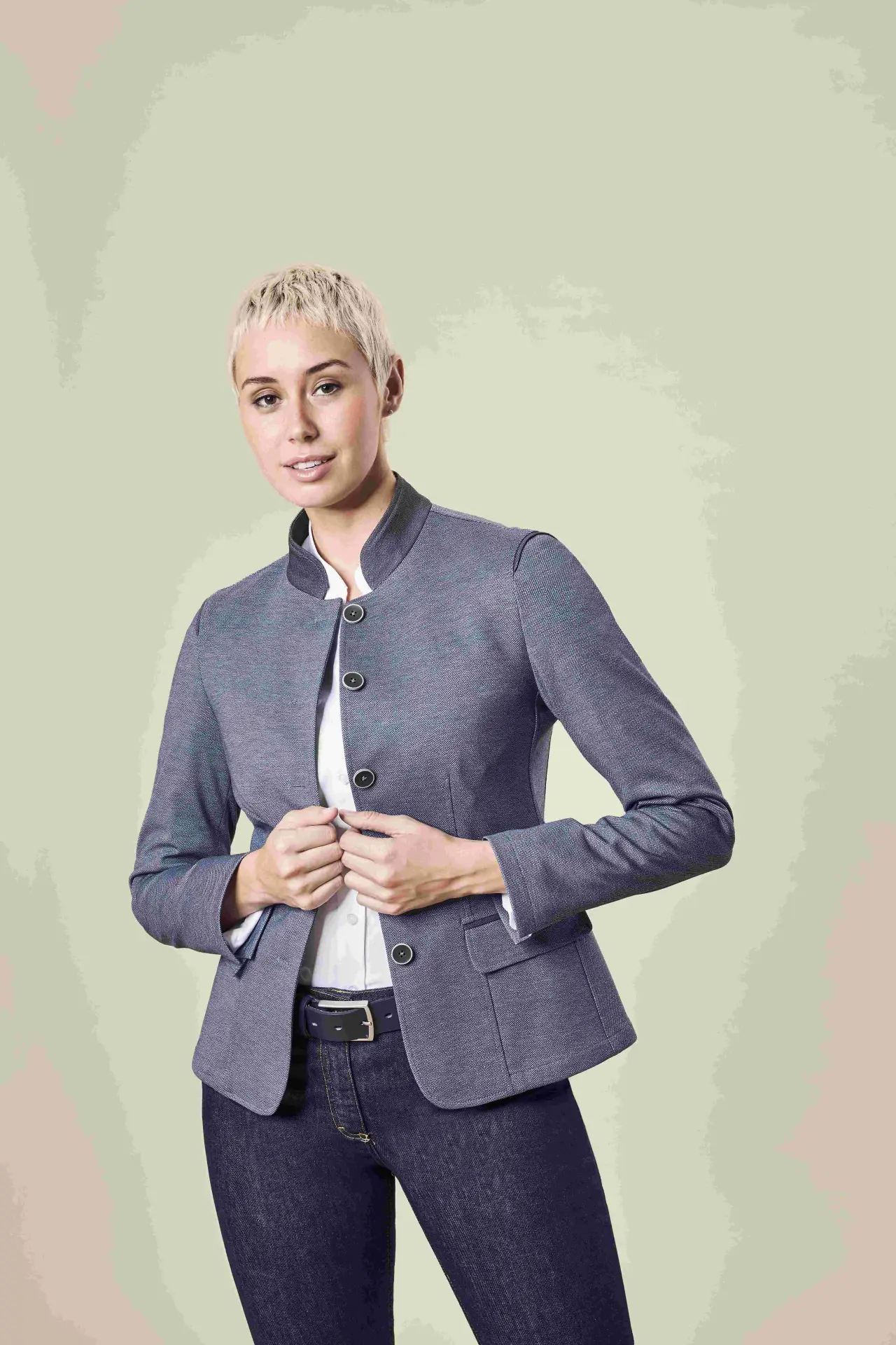 GREIFF Damen Jerseyblazer LANDHAUS Regular Fit