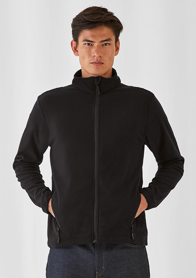 BC-FM717-Coolstar-black-0 B&C Light Fleece Jacket Coolstar Men