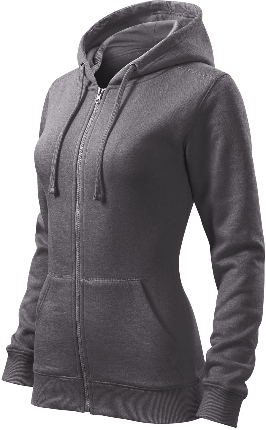 MALFINI Sweatshirt Damen Trendy Zipper 411