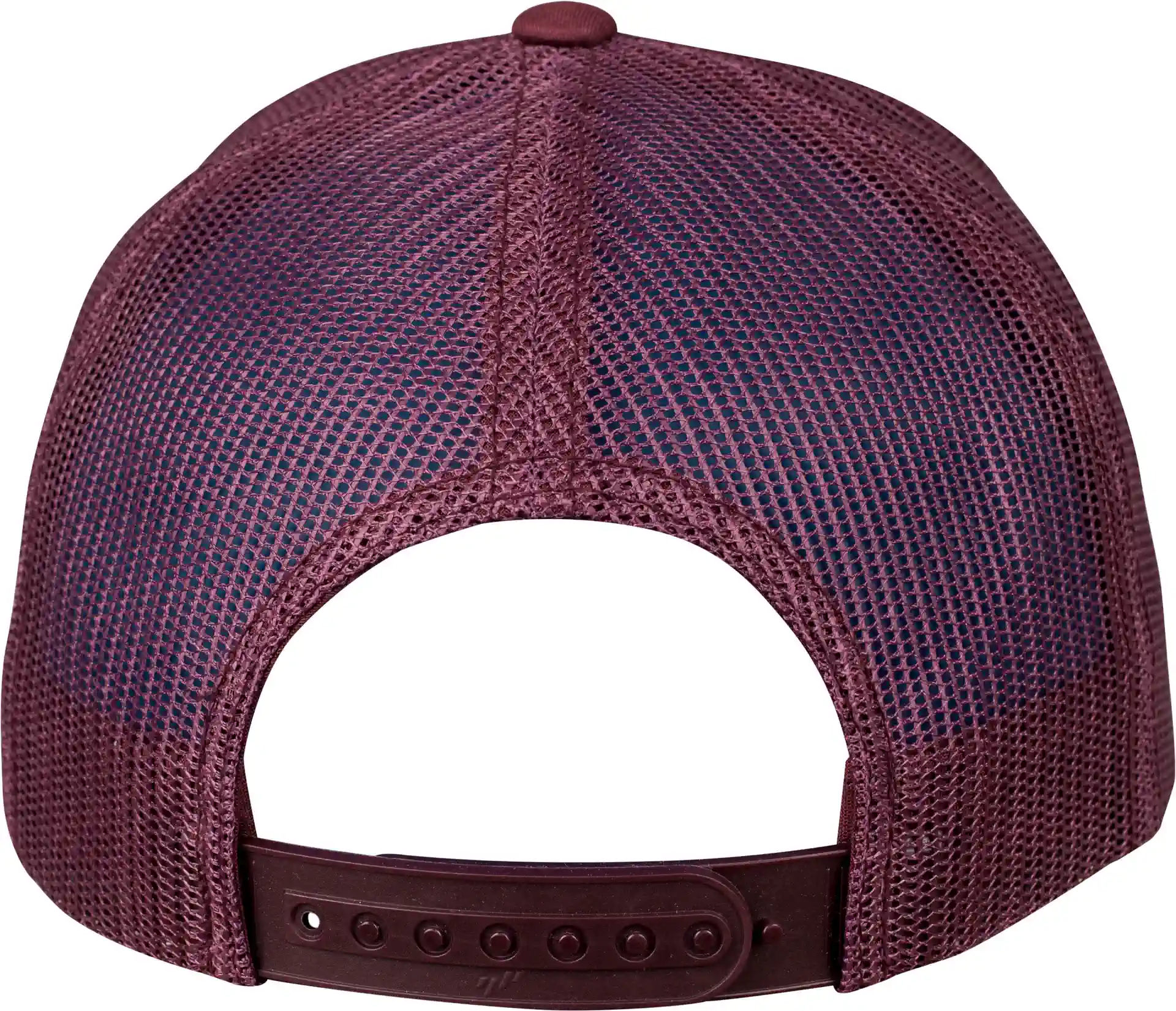 flexfit-6606cf-retro-trucker-colored-front-maroon-white-maroon-back-6 FLEXFIT Retro Trucker Colored Front