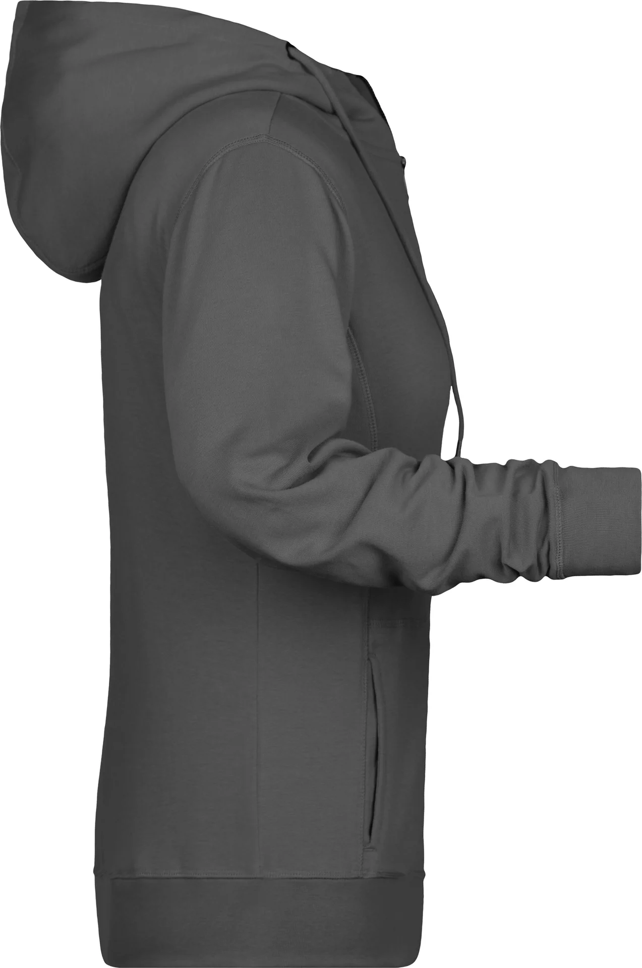 James & Nicholson Ladies Zip-Hoody
