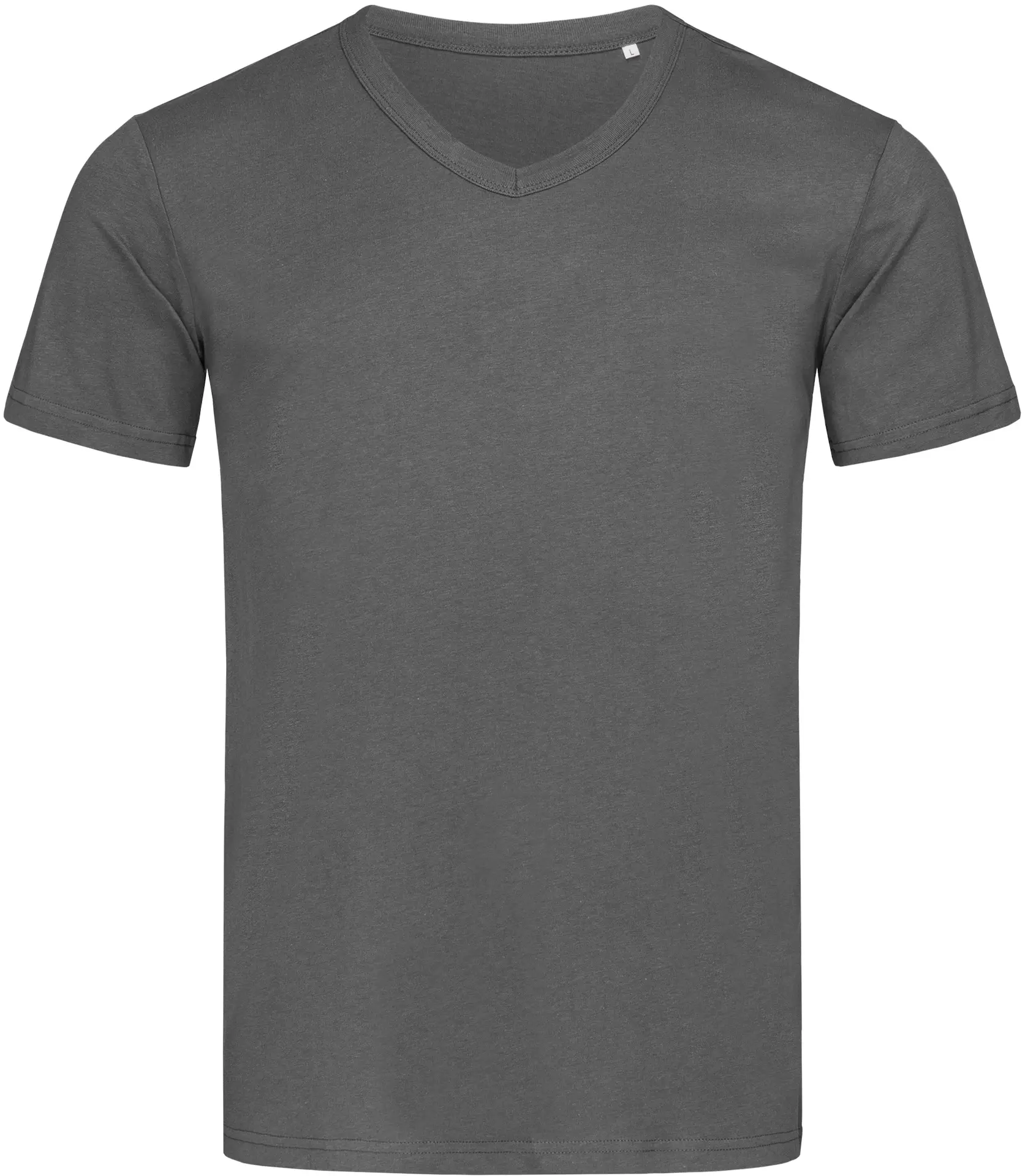stedman-st9010-v-neck-t-shirt-ben-slategrey-front-4 Stedman Ben V-Neck