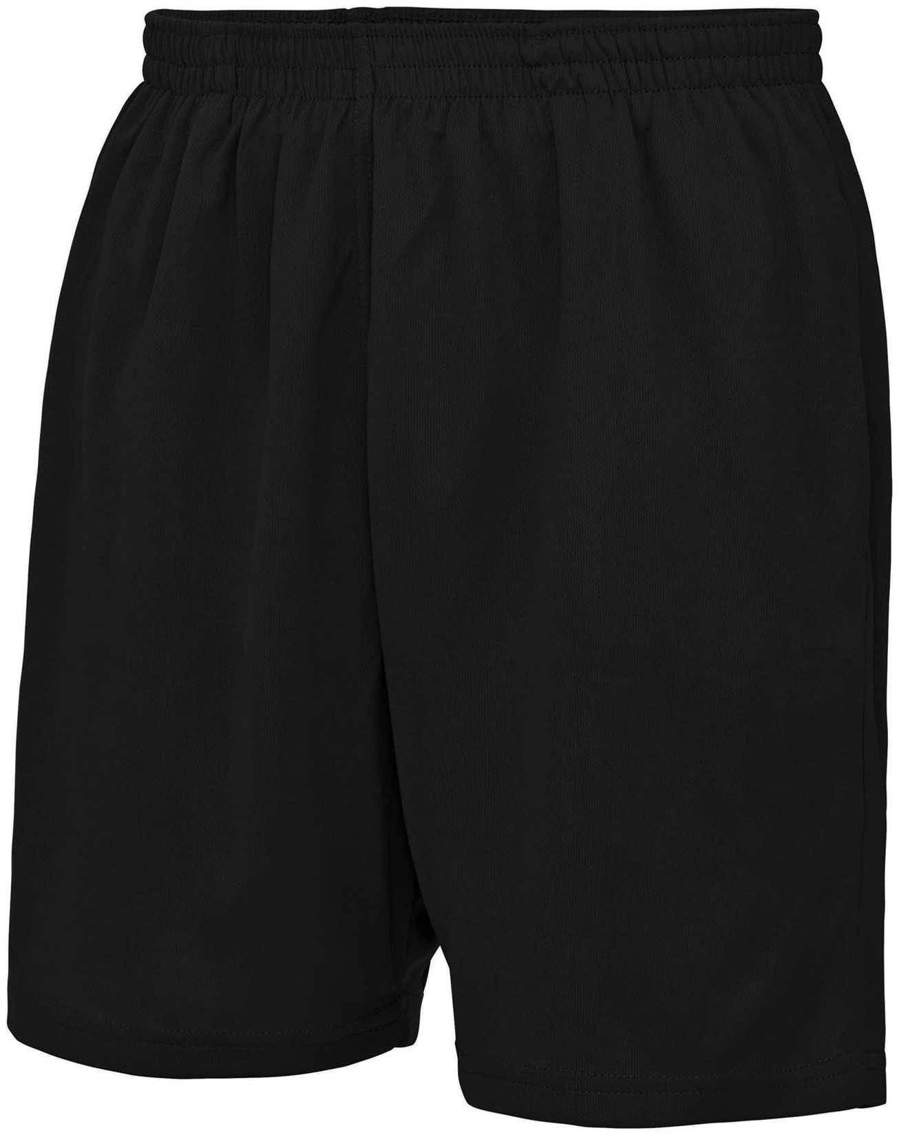 justcool-jc080-cool-shorts-jetblack-front-1 Just Cool Cool Shorts