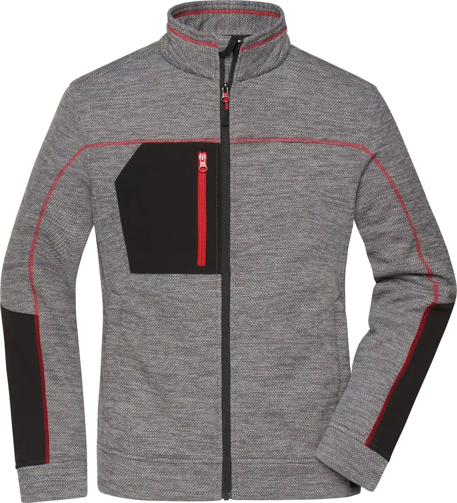 James & Nicholson Ladies Structure Fleece Jacket JN1817