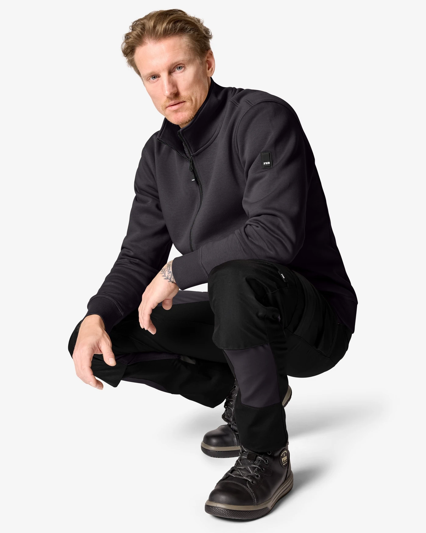 FHB Sweat-Jacke EUGEN unisex