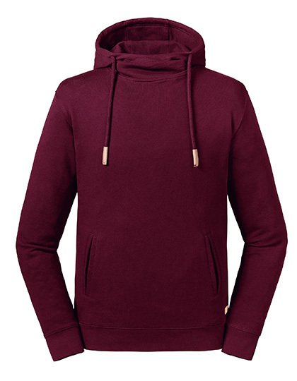 Russell Pure Organic High Collor Hooded Sweat