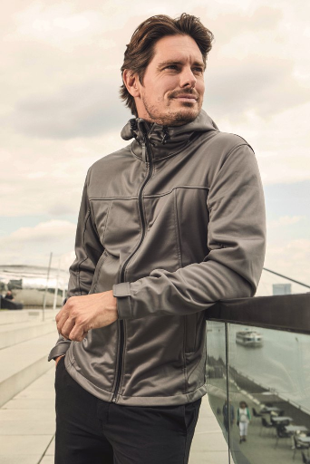 promodoro Mens Hoody Softshell Jacket